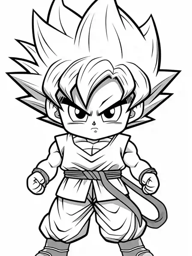 Goku-Coloring-page