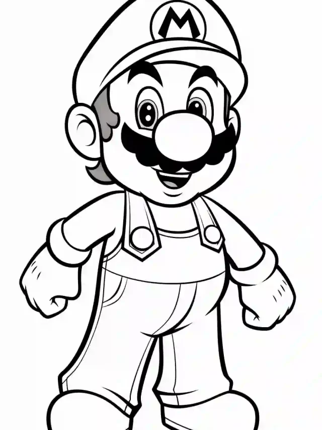 Mario-Coloring-Page