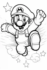 Mario-Coloring-Page