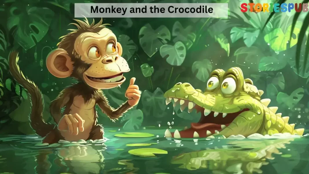 monkey-and-crocodile-story