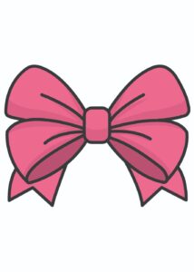 How To Draw Bow - Easy Drawing Tutorial For Kids | Storiespub