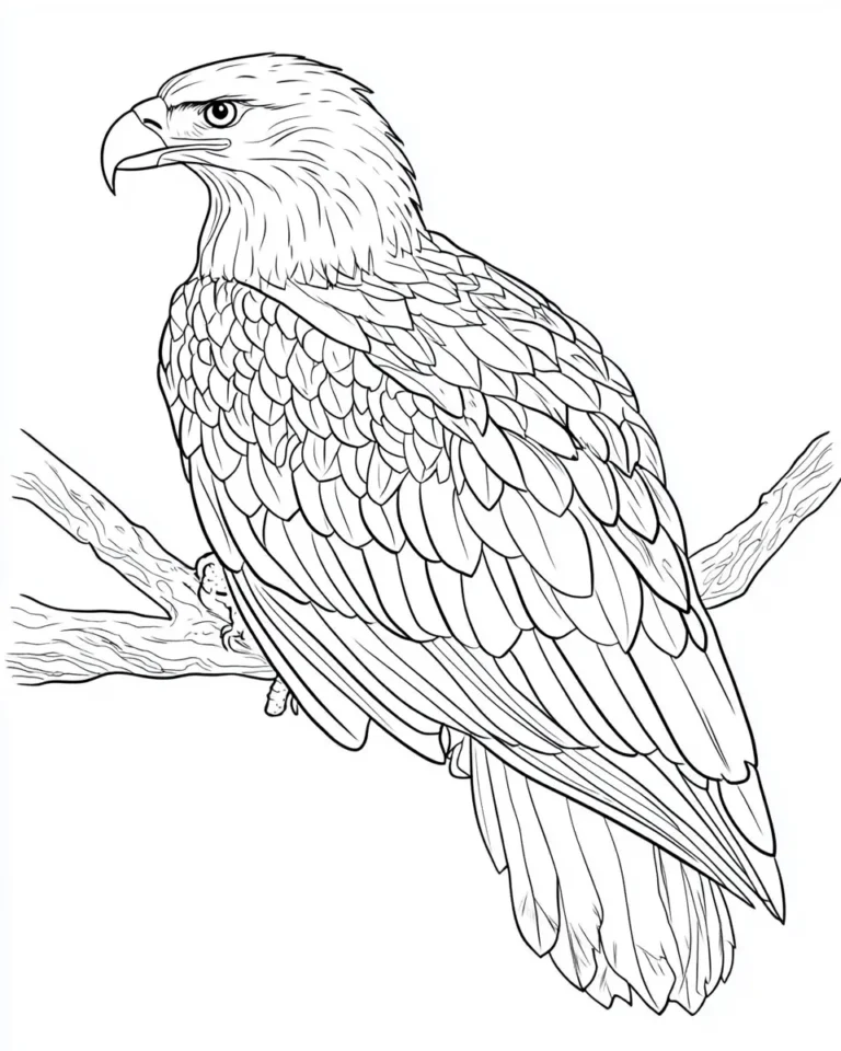 eagle-Coloring-page