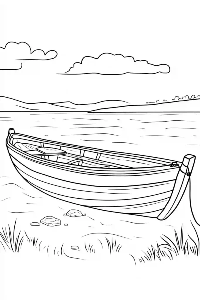 Boat-Coloring-Pages