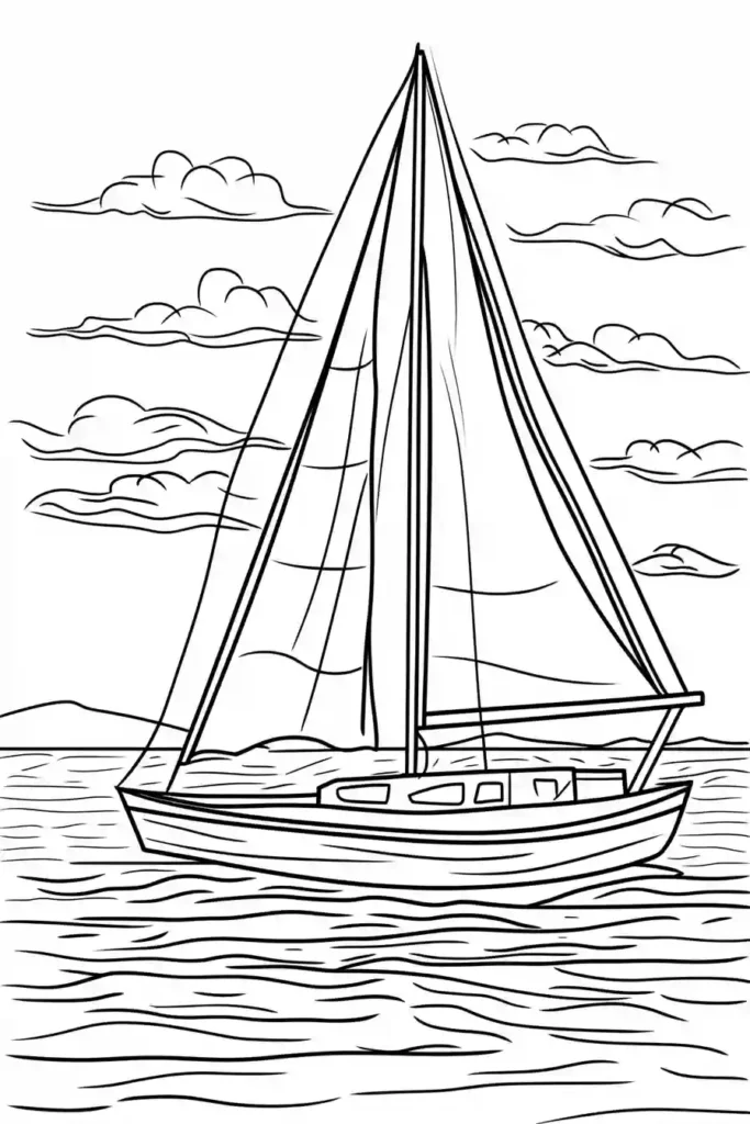 Boat-Coloring-Pages