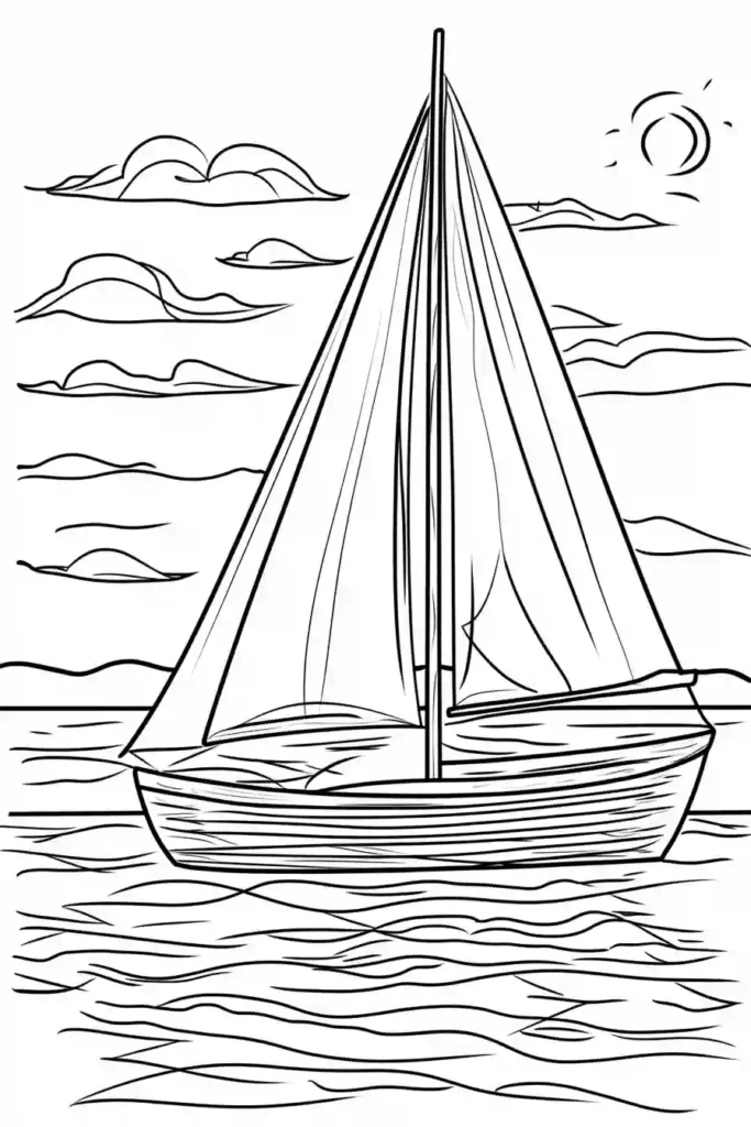 Boat-Coloring-Pages