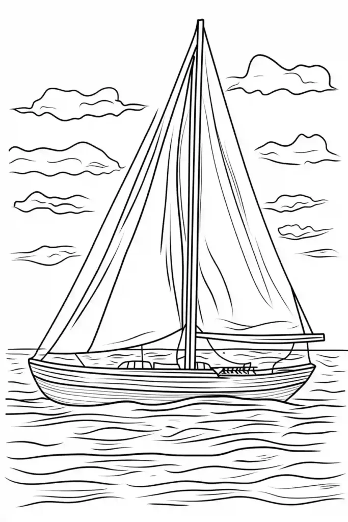 Boat-Coloring-Pages