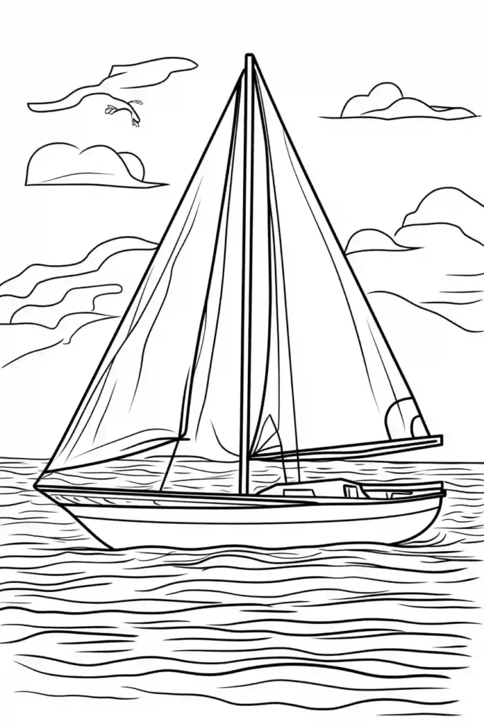 Boat-Coloring-Pages