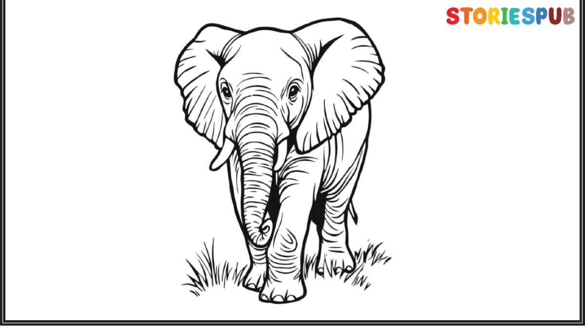 Elephant-Coloring-Pages