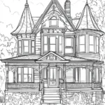 House-Coloring-Pages