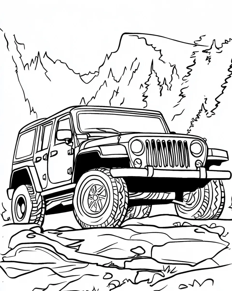 Jeep-Coloring-Pages