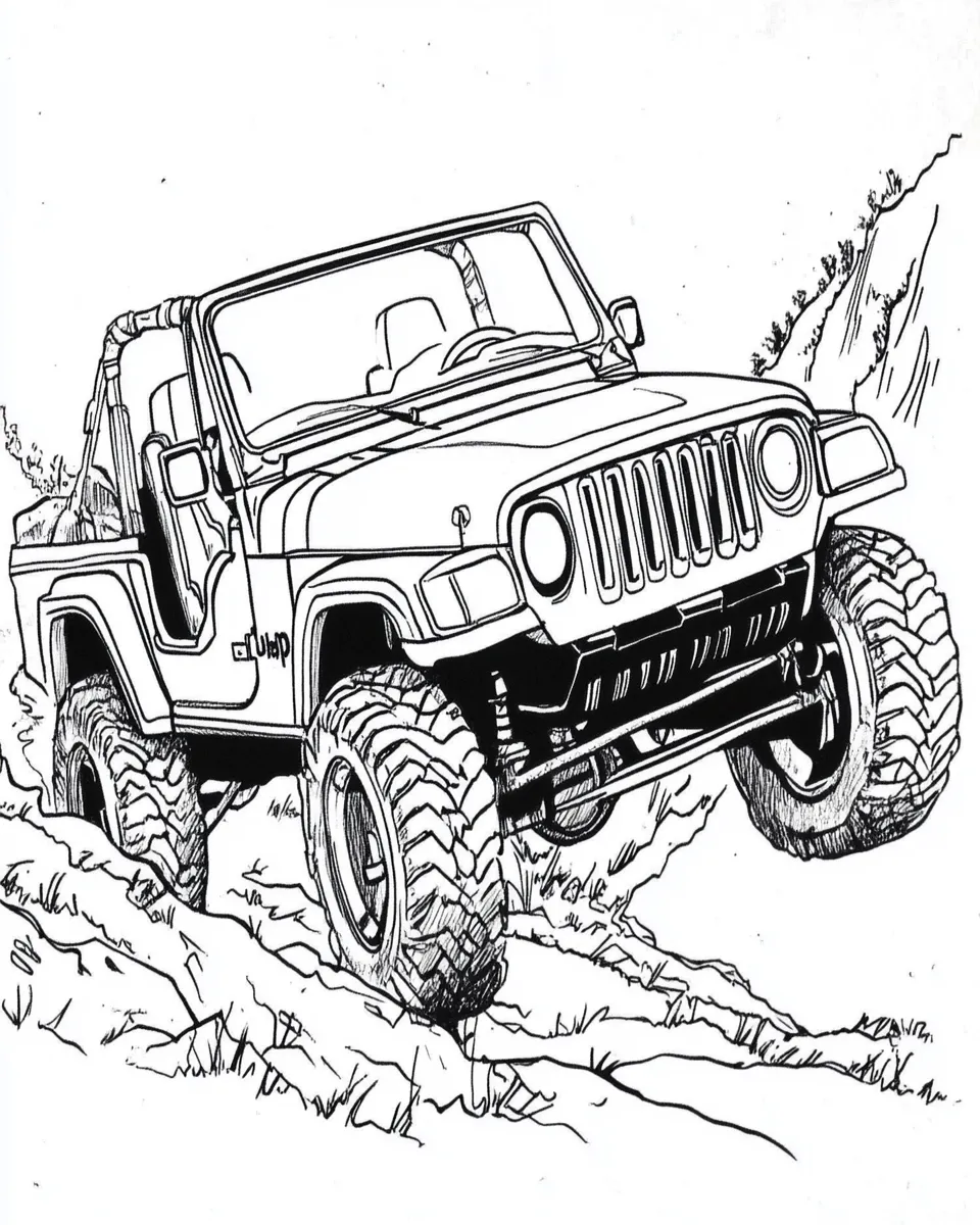 Jeep-Coloring-Pages