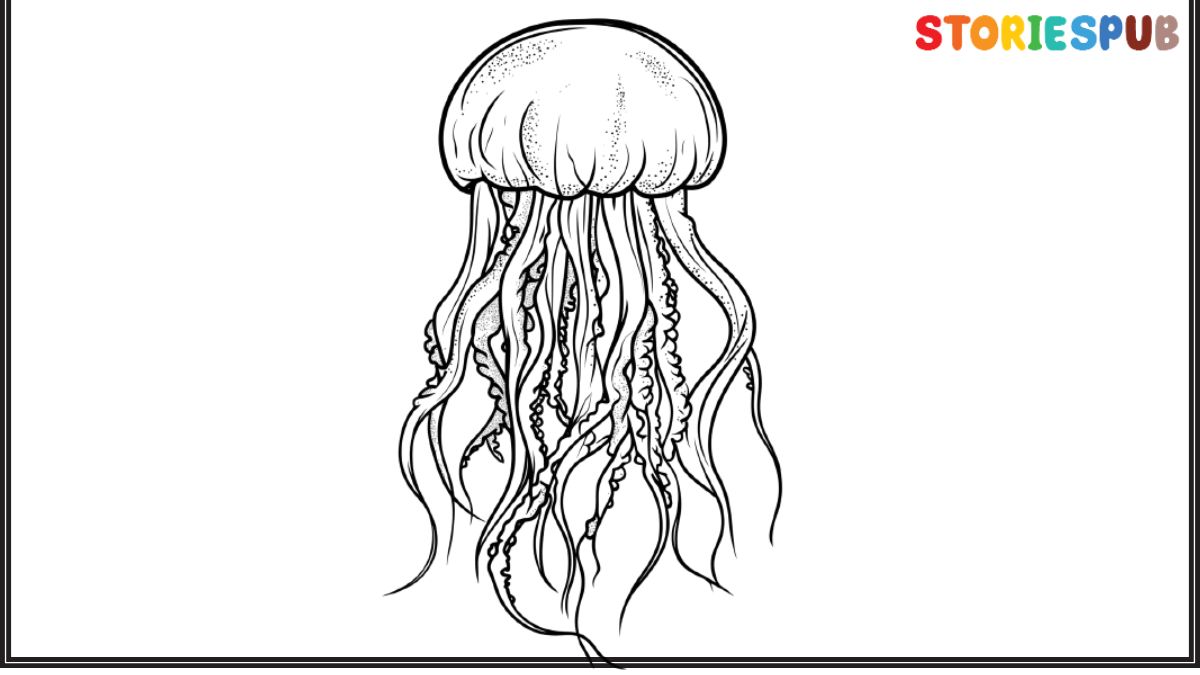 Jellyfish-Coloring-Page