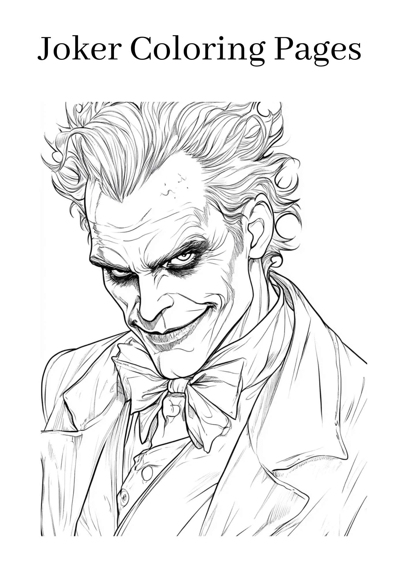 Joker-coloring-page