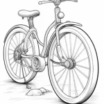 Bicycle-Coloring-Page