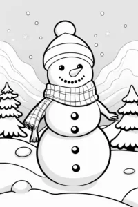 Read more about the article Free Snowman Coloring Pages for Kids & Adults