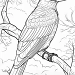 Crow-Coloring-Page