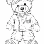 Teddy-Bear-Coloring-Page