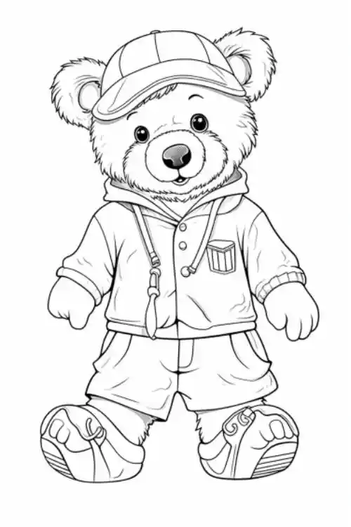  Teddy-Bear-Coloring-Page
