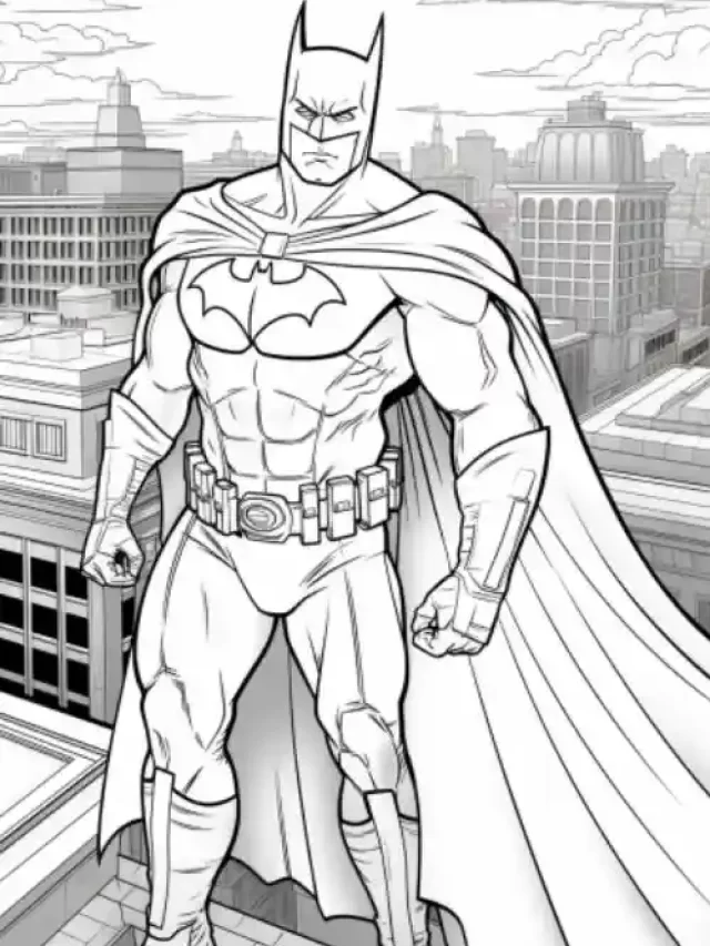 Batman-Coloring-Page