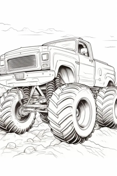 Monster-Truck-Coloring-Pages 