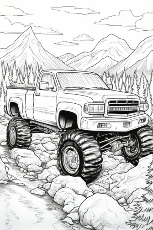 Monster-Truck-Coloring-Pages 