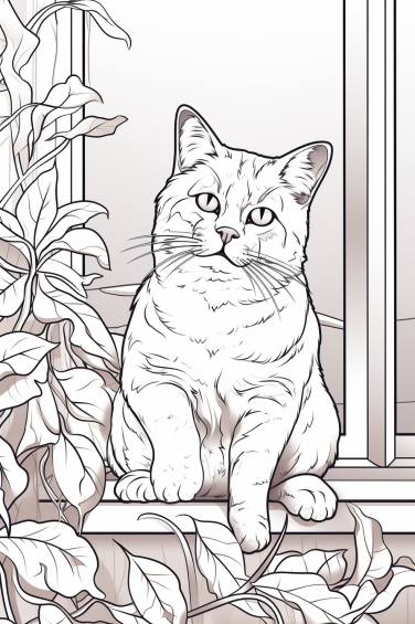 Cat-Coloring-Pages 