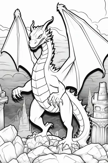 Charizard-Coloring-Page