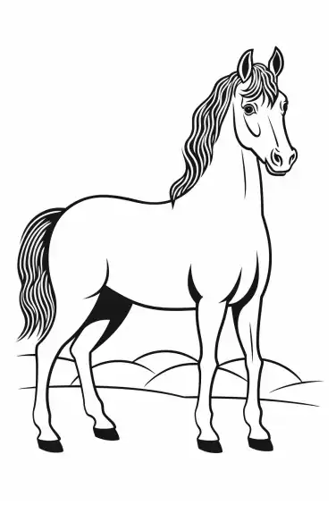Horse-Coloring-Pages