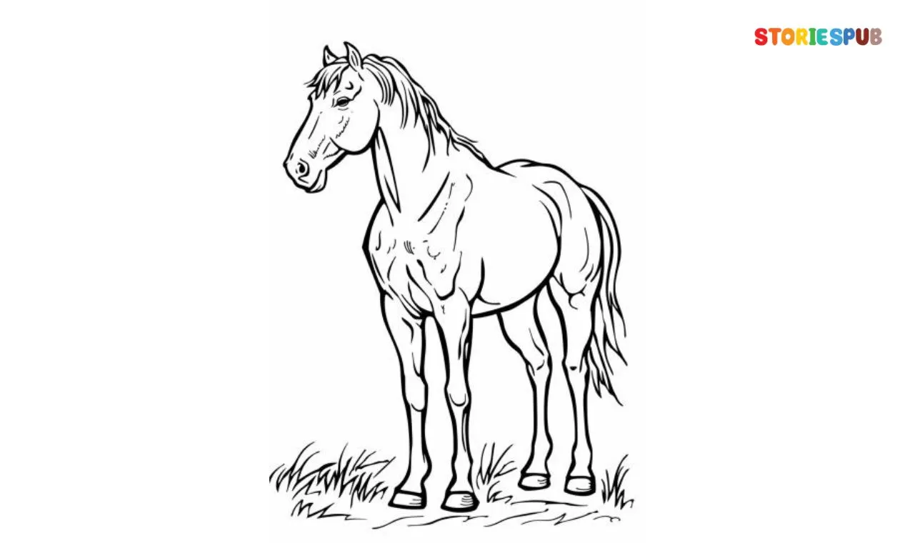 Horse-Coloring-Page