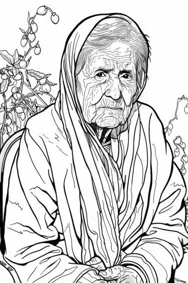 Abuela-Alma-Coloring-Pages