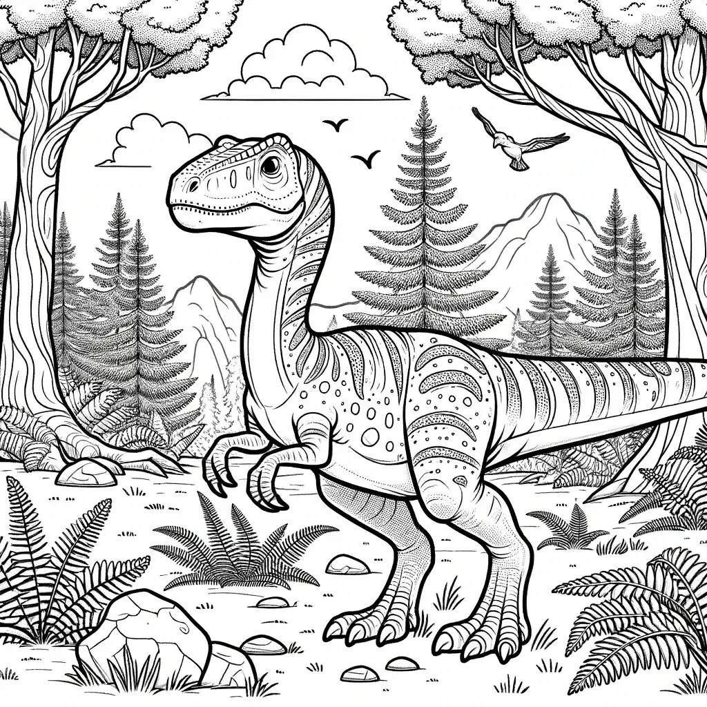 Dinosaur-Coloring-Pages