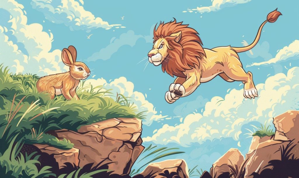 The-Lion-And-The-Rabbit
