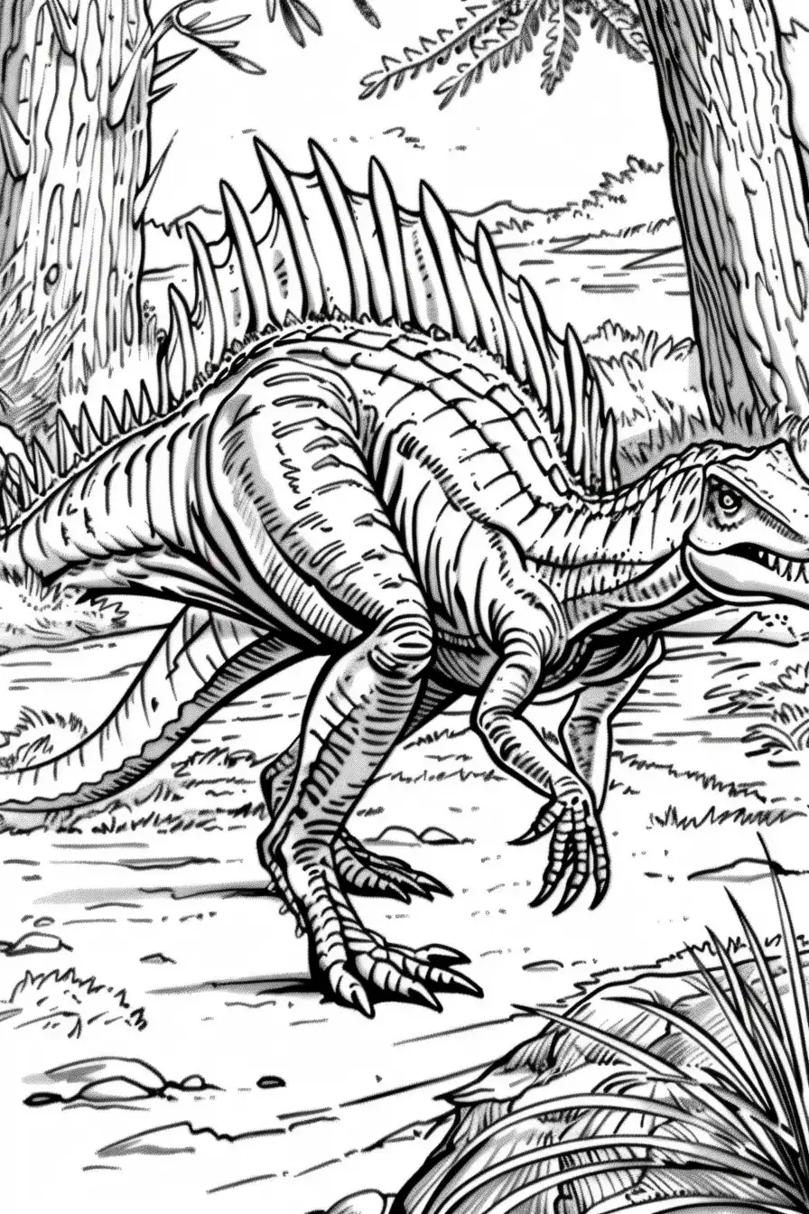 Spinosaurus-Dinosaur-Coloring-Pages-for-Kids