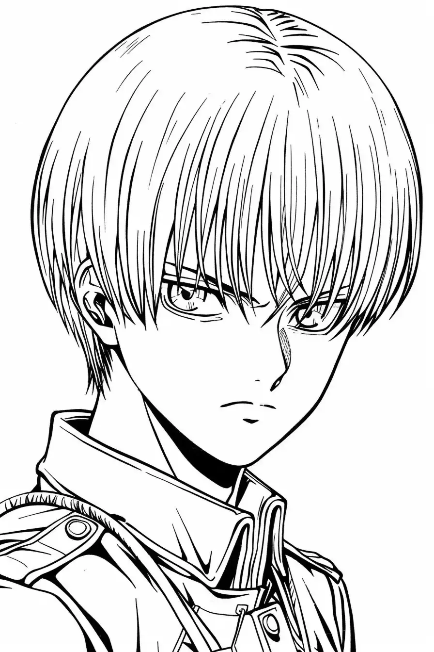 Armin-Arlert-coloring-Pages