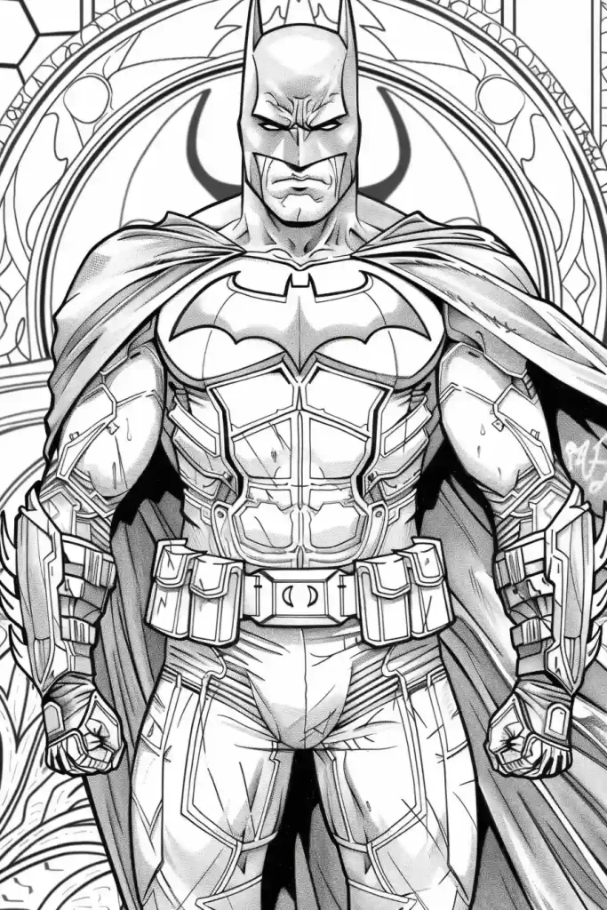 Batman-coloring-Pages