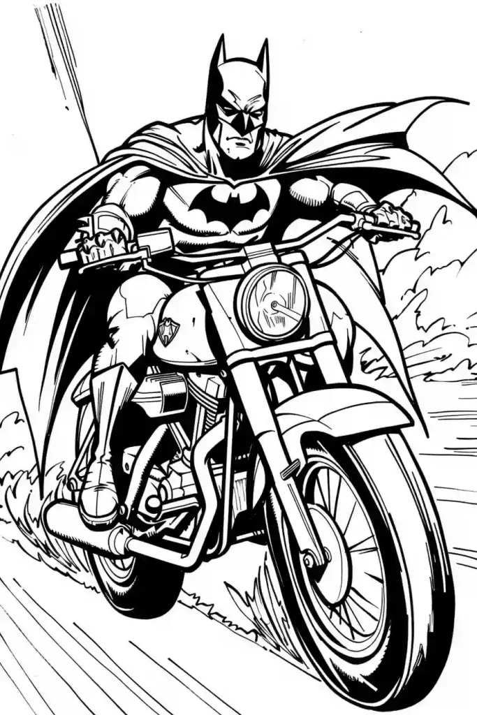 Batman-coloring-Pages