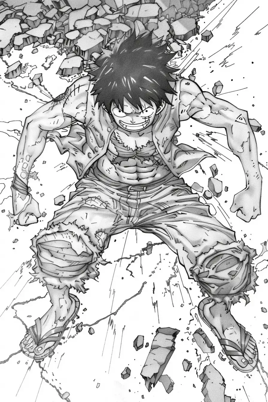 Monkey-D.-Luffy-Coloring-Pages