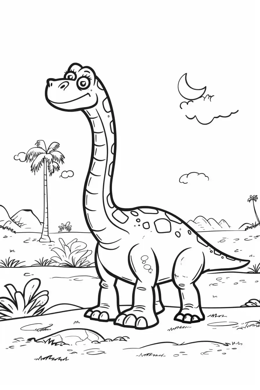 Therizinosaurus-Dinosaur-Coloring-Pages