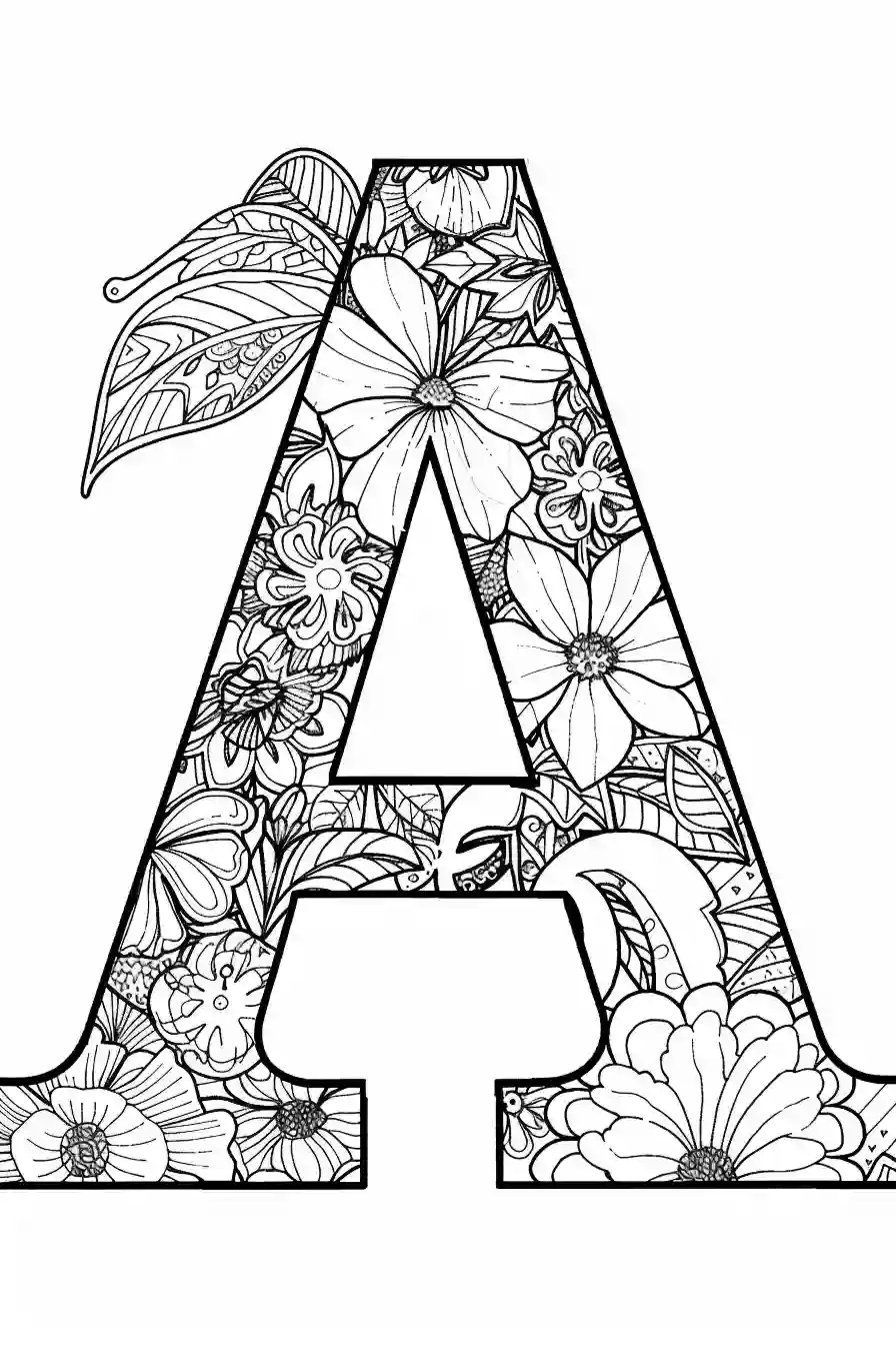 A-Alphabet-Coloring-Pages-for-Kids