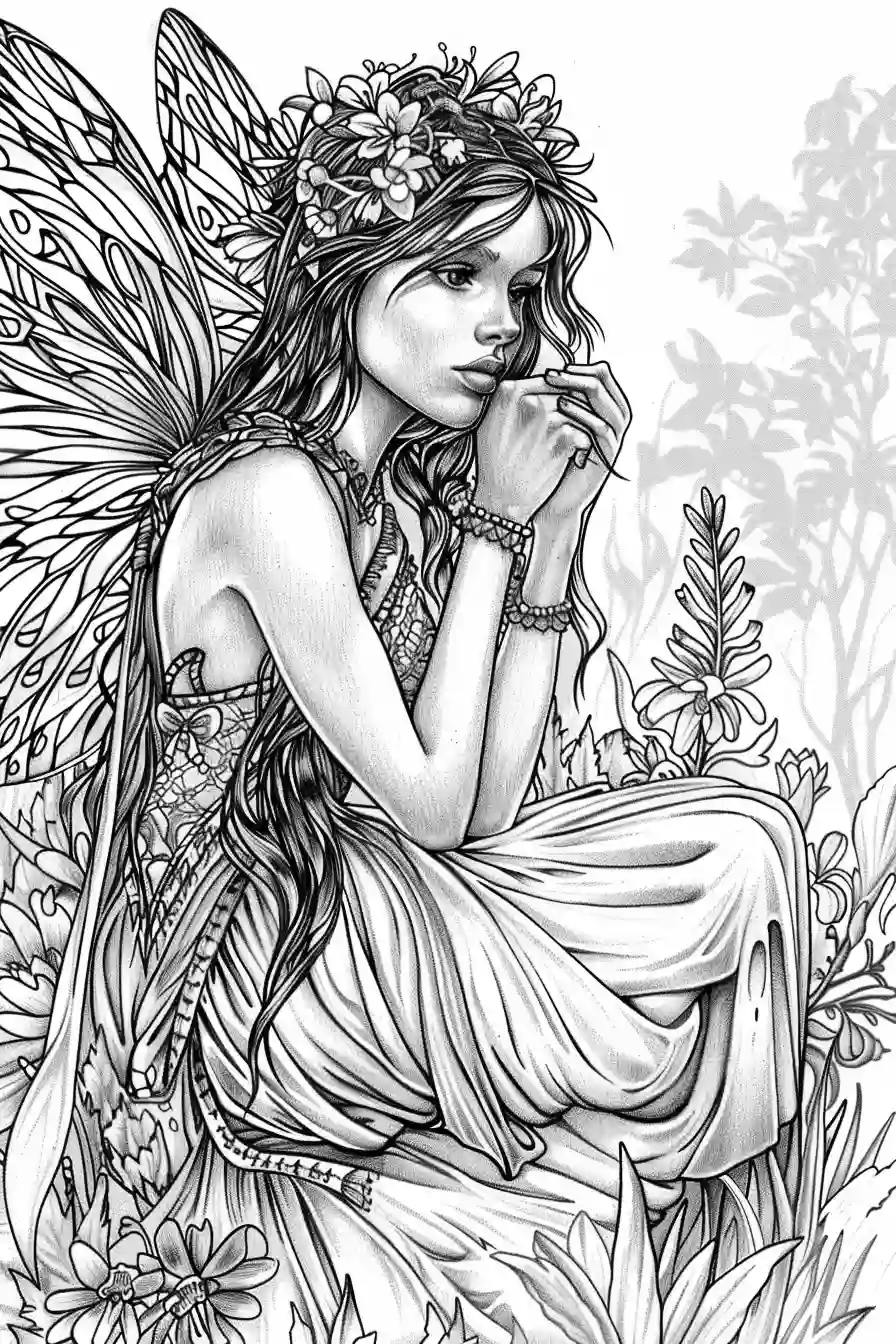Vintage-Fairytale-Coloring-Pages