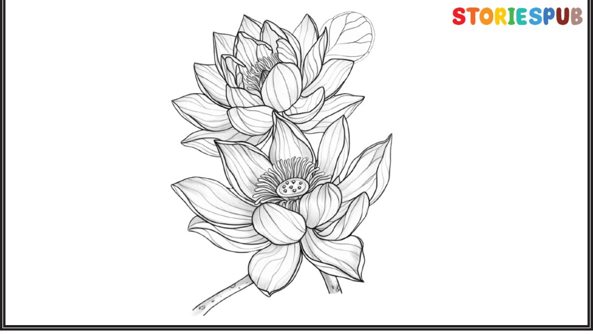 Lotus-Coloring-Pages