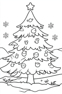 Christmas-Tree-Coloring-Page