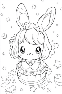 Cinnamoroll Coloring Page