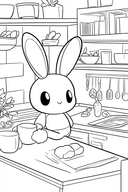 Cinnamoroll-Coloring-Page